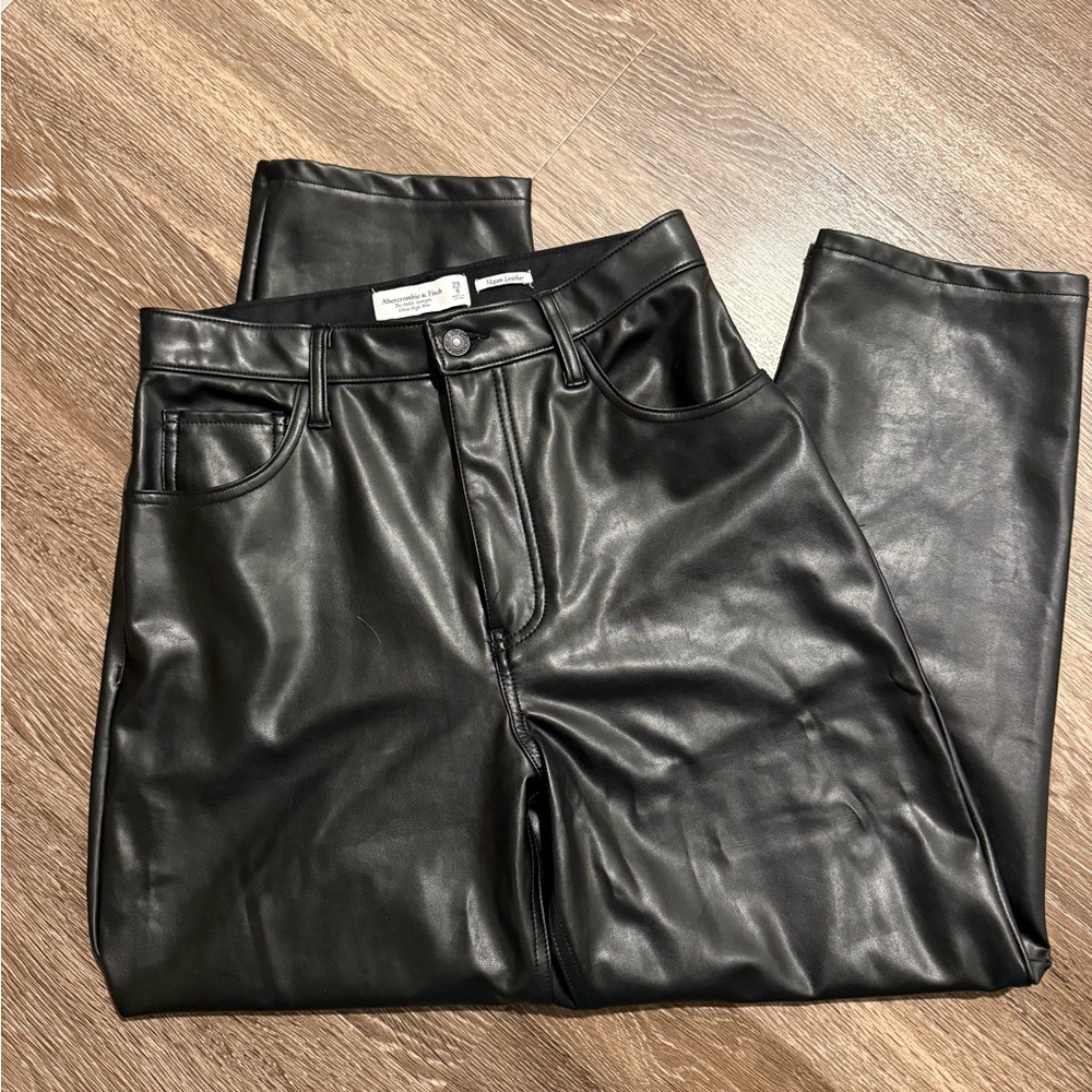 Abercrombie & Fitch Leather Pants